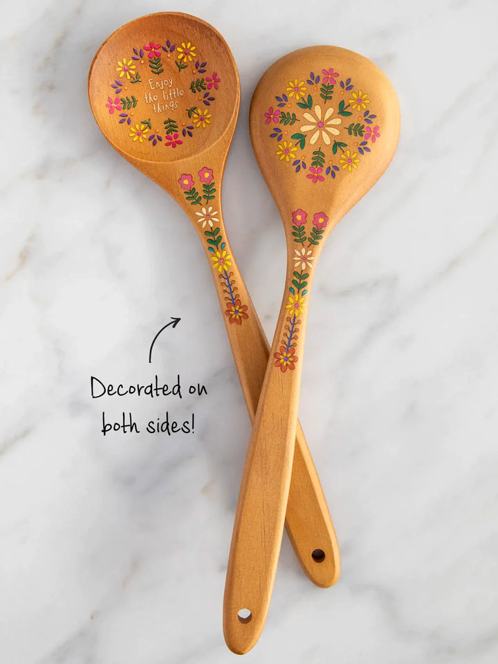 Wooden Spoon - Folk Flower