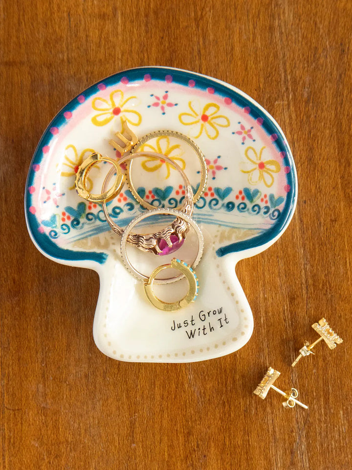 Little Spoon Rest/ Trinket Dish - Just Grow With It