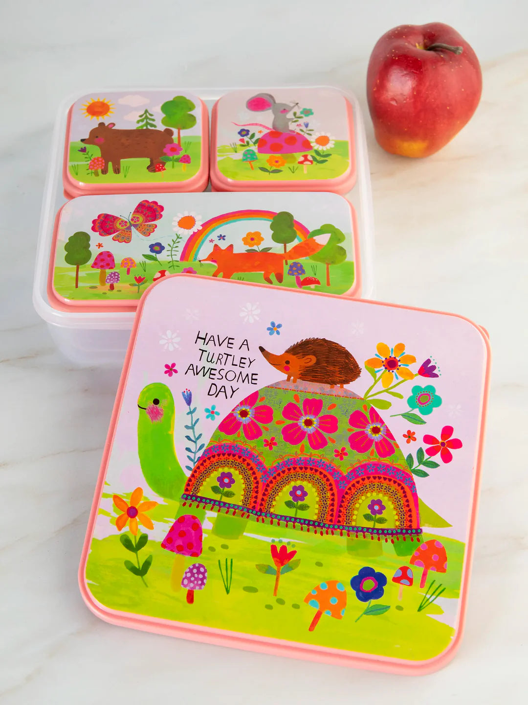 Nesting Storage Container - Set/4 Turtle - Storage Contai ...