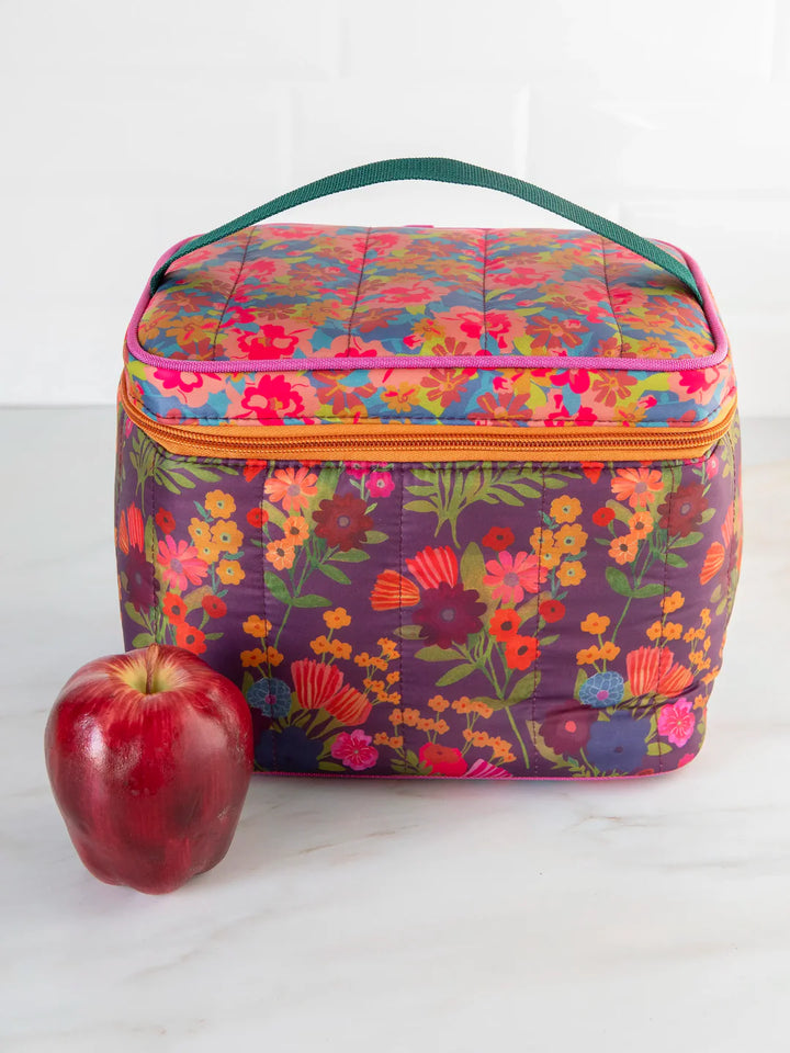 Lunch Bag Mini Cooler - Blue/Pink