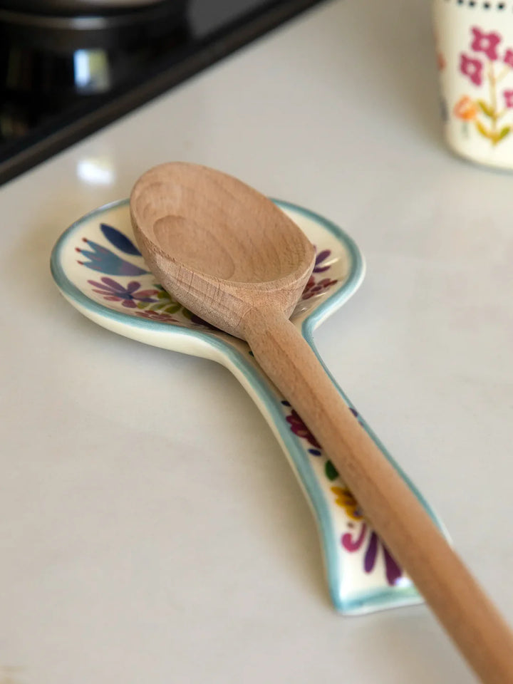 Spoon Rest - Folk Flower