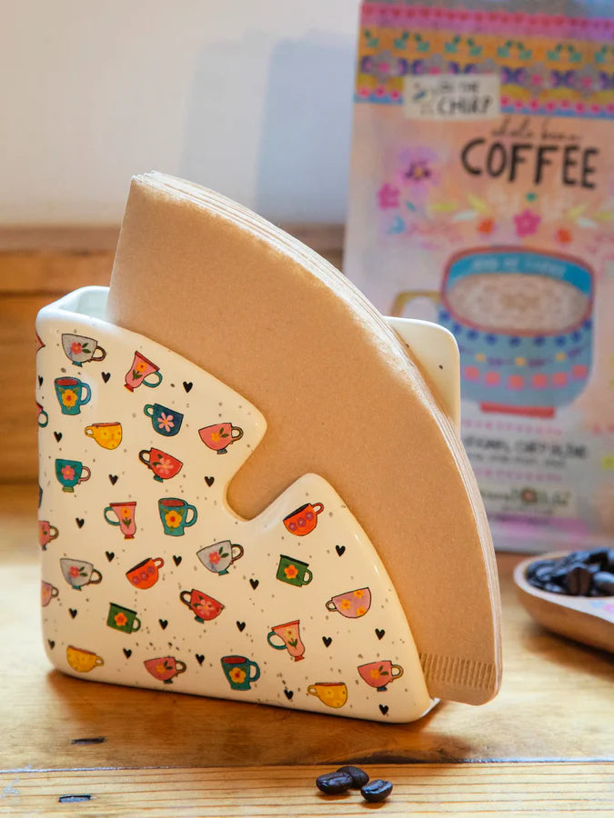 Coffee Filter Holder - Coffee Cup