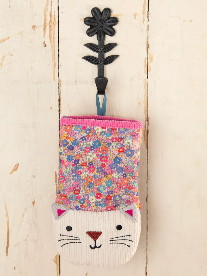 Quilted Midi Oven MItt - Cat
