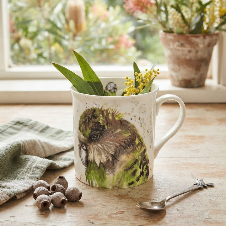 Kakapo - New Bone China Mug