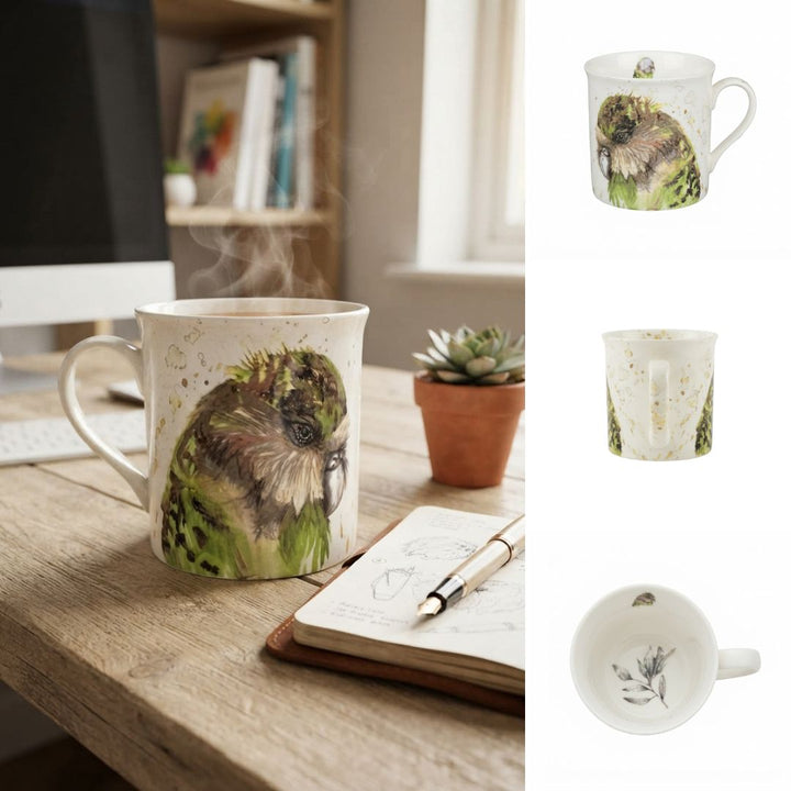 Kakapo - New Bone China Mug