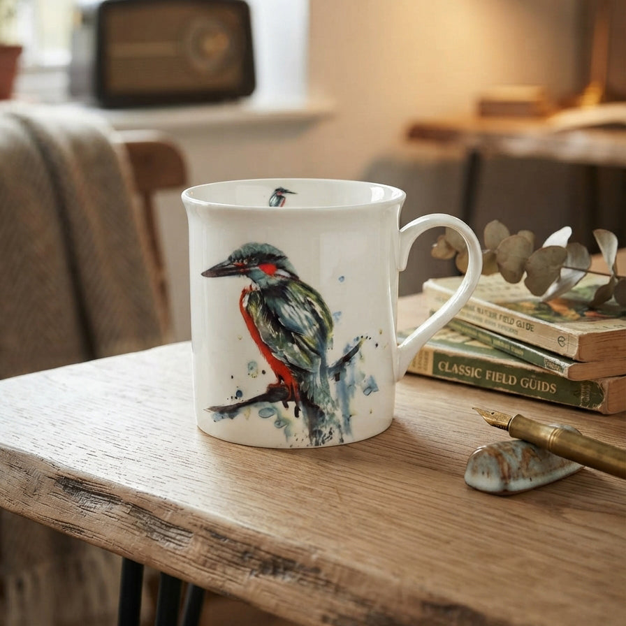 Kingfisher - New Bone China Mug