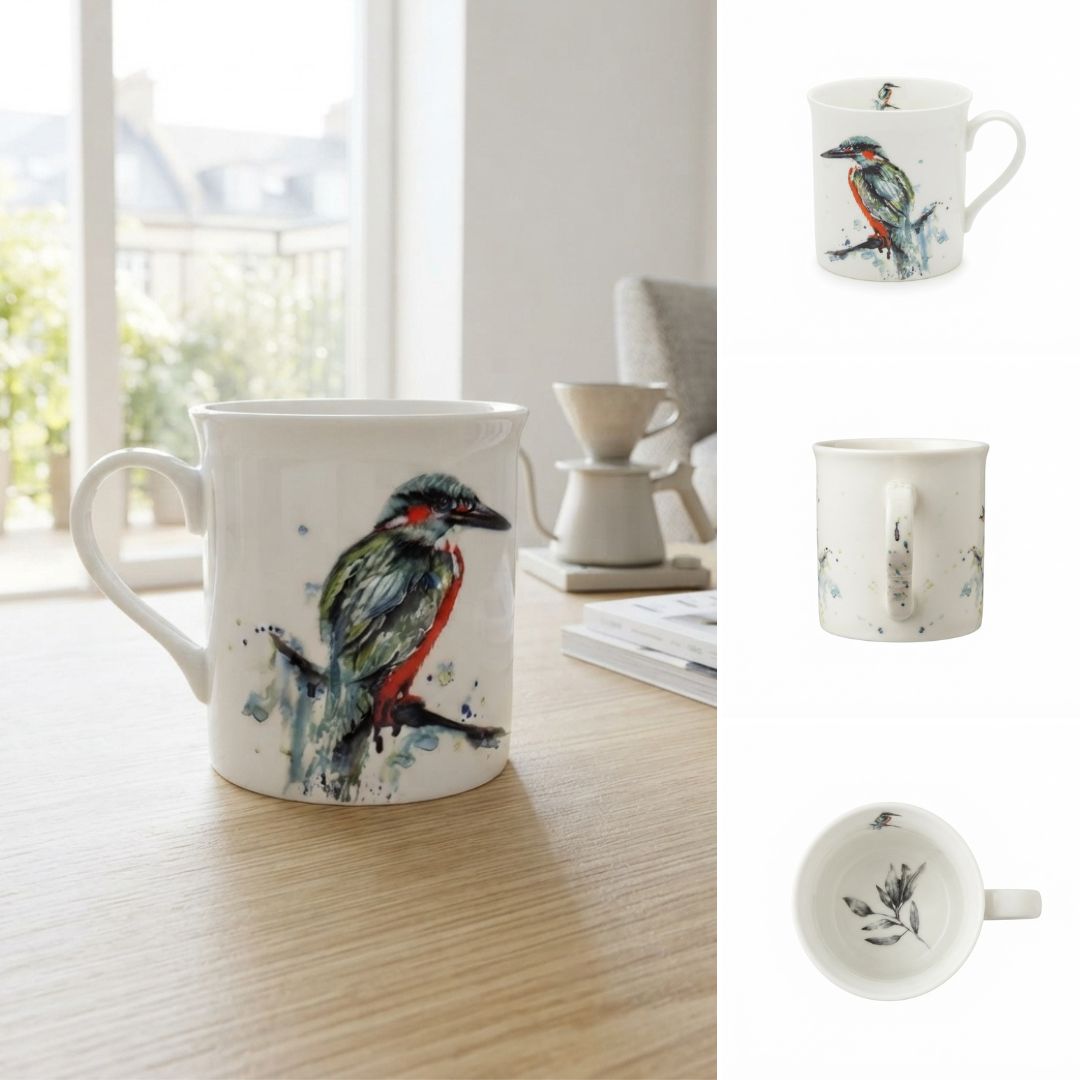 Kingfisher - New Bone China Mug