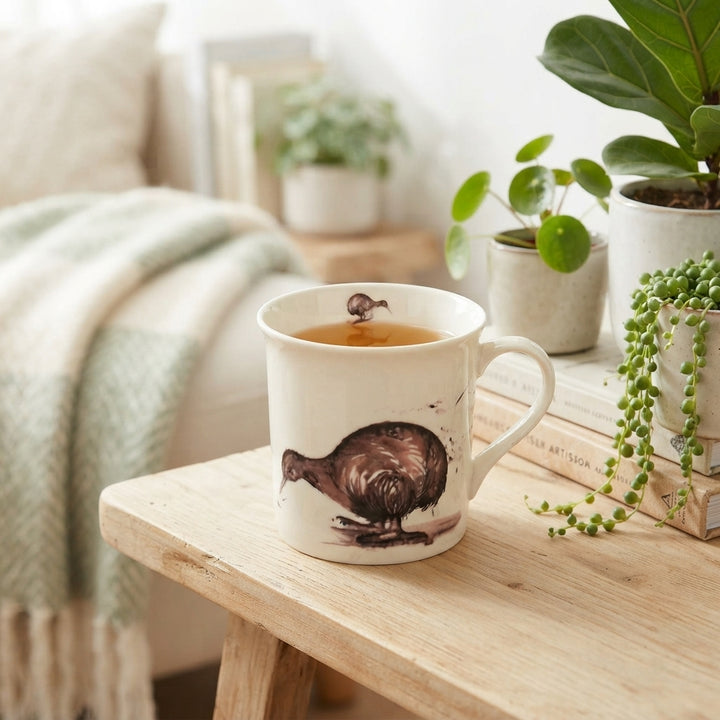 Kiwi - New Bone China Mug