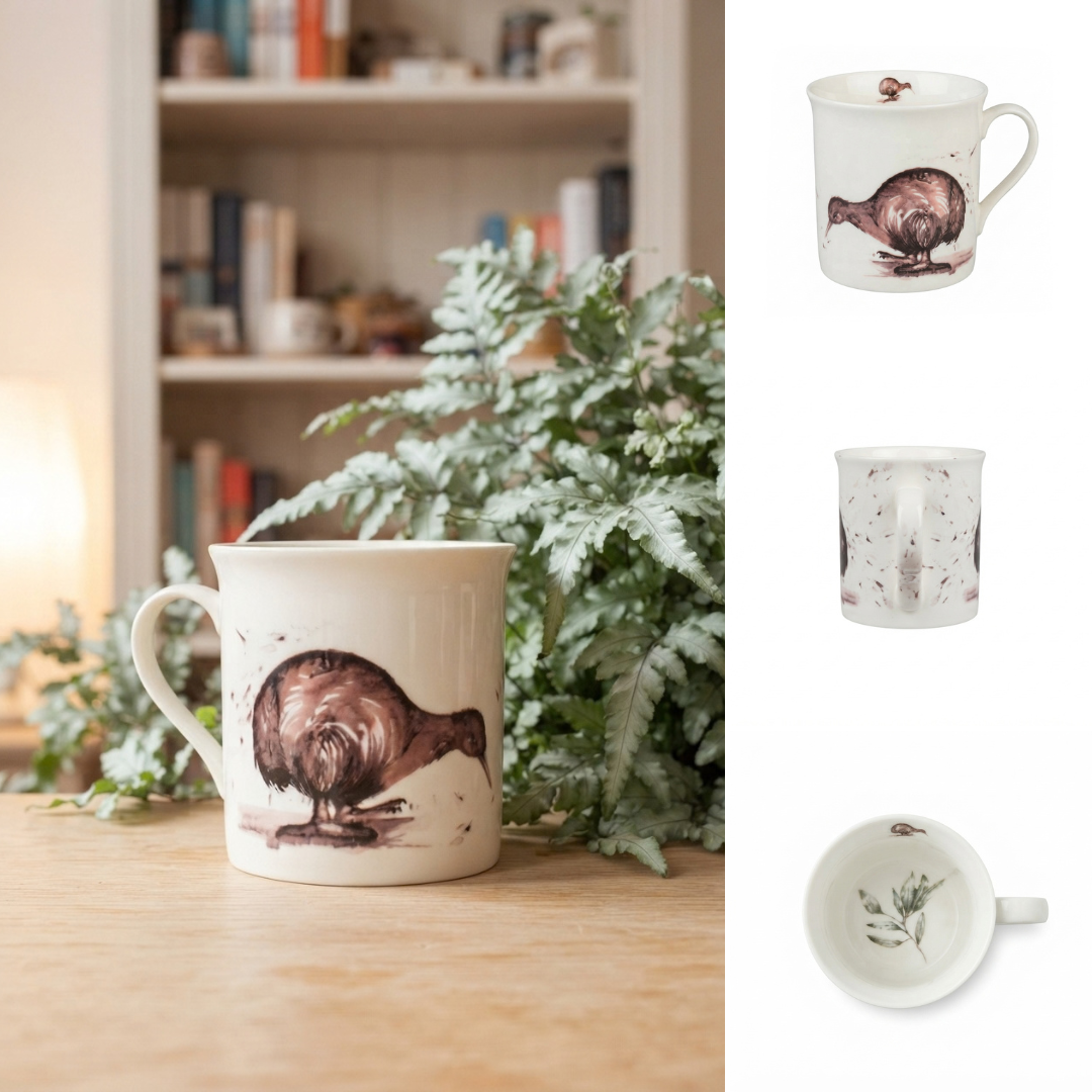 Kiwi - New Bone China Mug