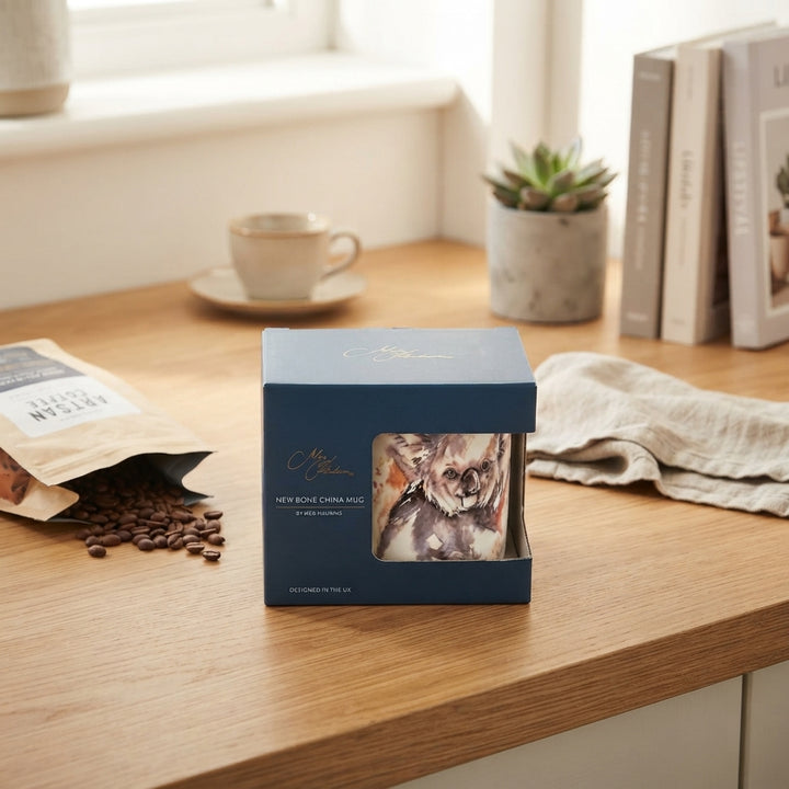 Koala Tree- New Bone China Mug
