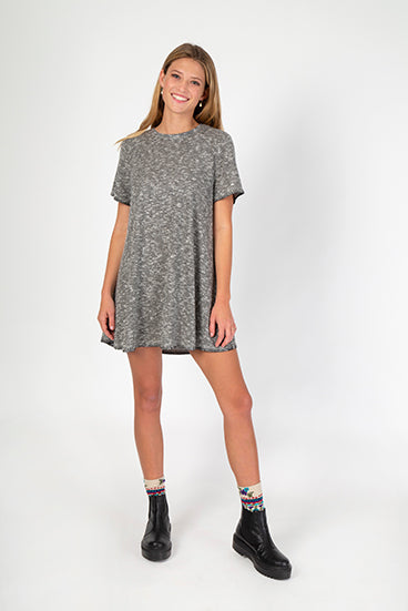 DRESS COZY GREY BACK LARGE