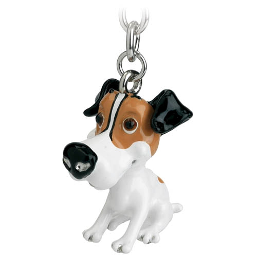 Key Ring/Bag Charm Jack Russell