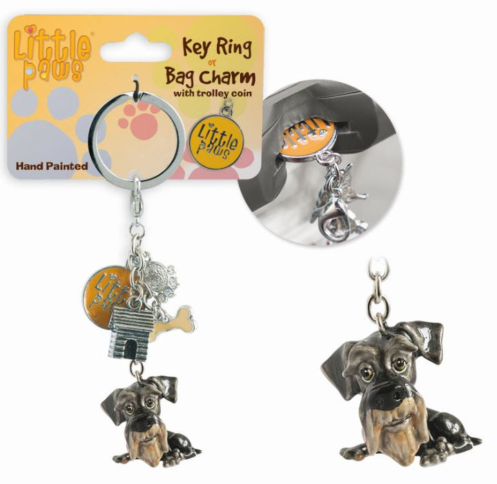 Key Ring/Bag Charm Schnauzer
