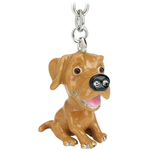 Key Ring/Bag Charm Golden Labrador
