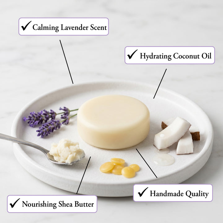 LOTION BAR HANDMADE LAVENDER