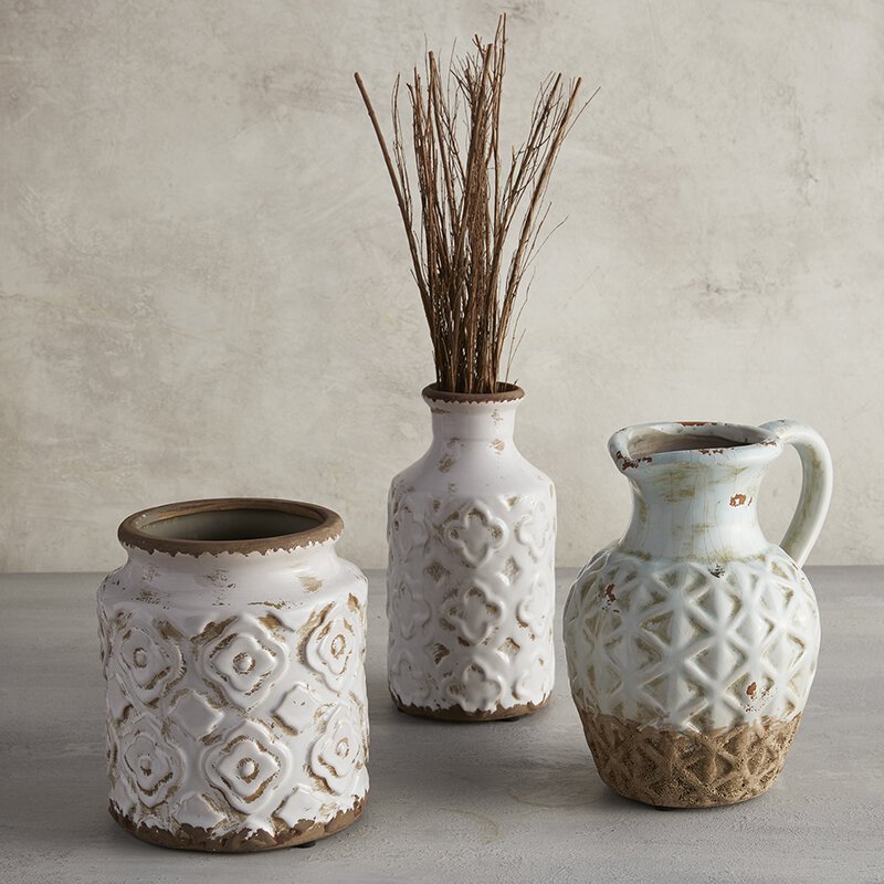 Cylinder Vase - Cream
