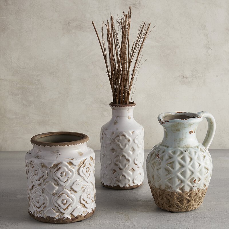 Bottle Vase - Cream