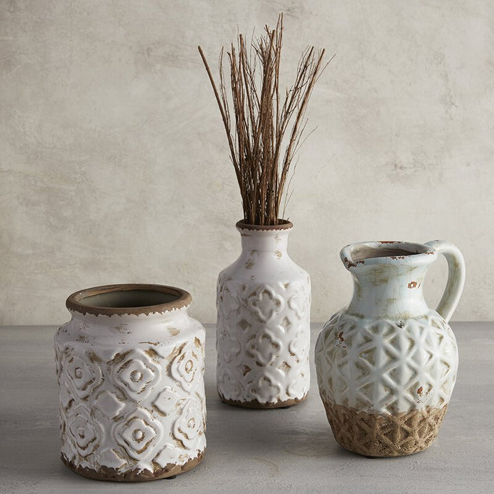 Bottle Vase - Cream
