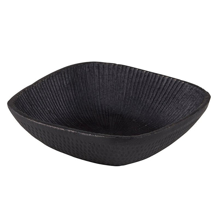 Square Bowl Ornate - Cast Iron