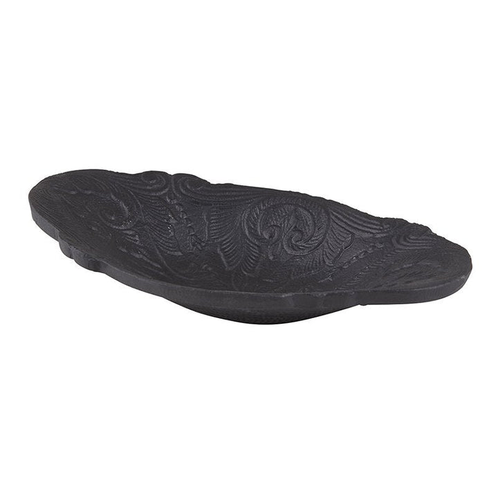 Oval Bowl Ornate - Cast Iron