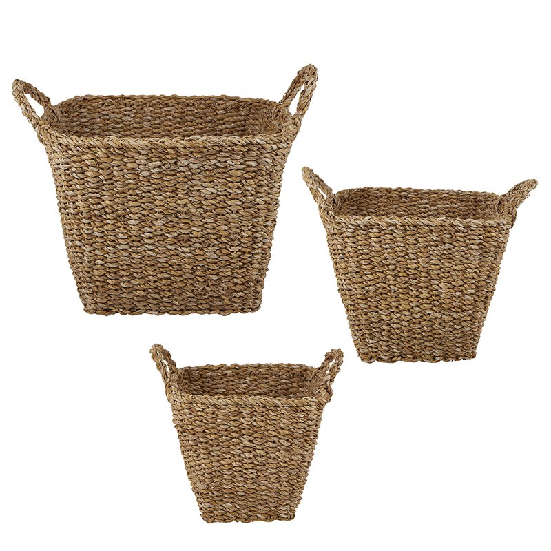 SQ Basket w/Handles Set/3