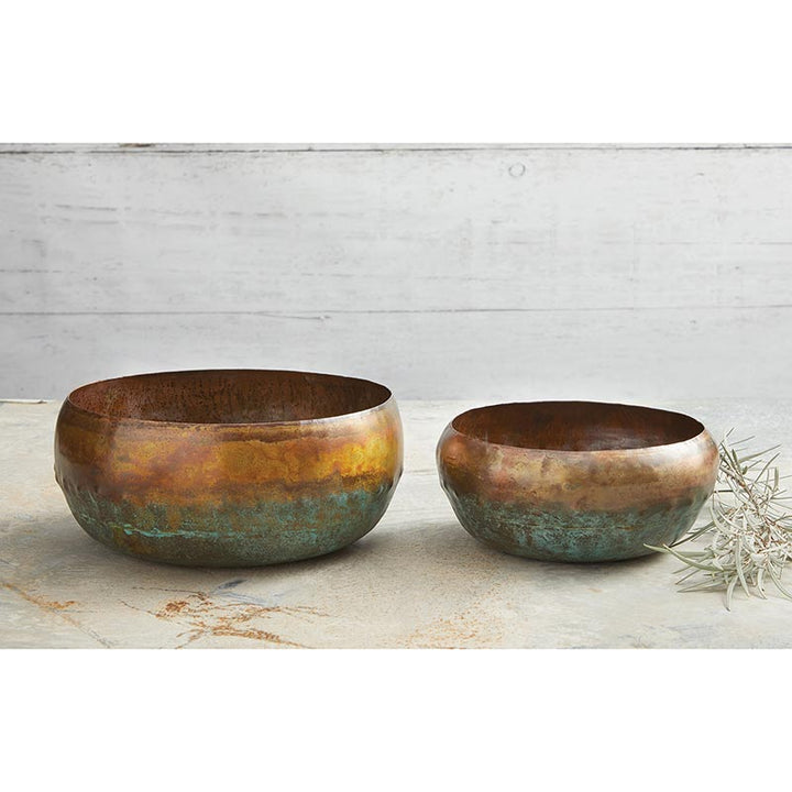 Copper Blue Pot - Small
