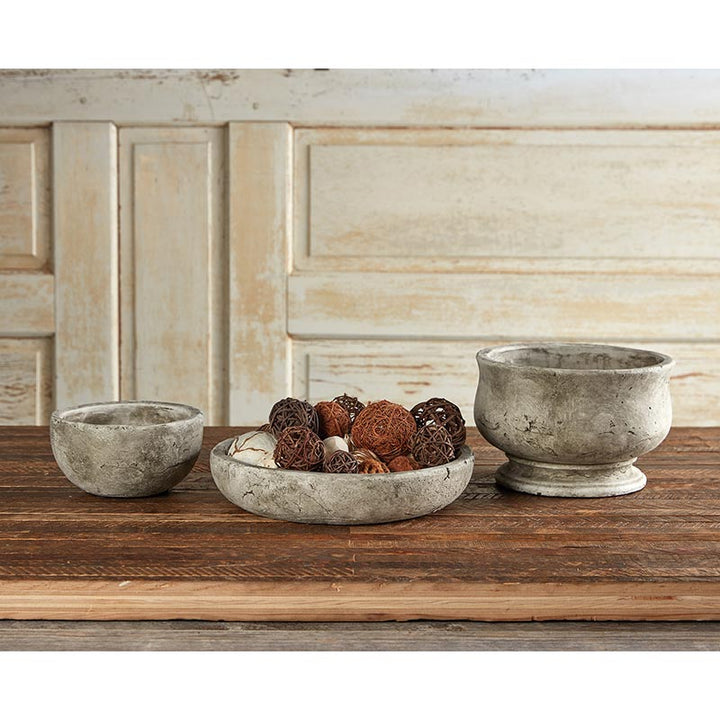 Rustic Bowl Set Rustic Ceramic Bowl - SML - Utility Bowls & Baskets | Artisanal ...