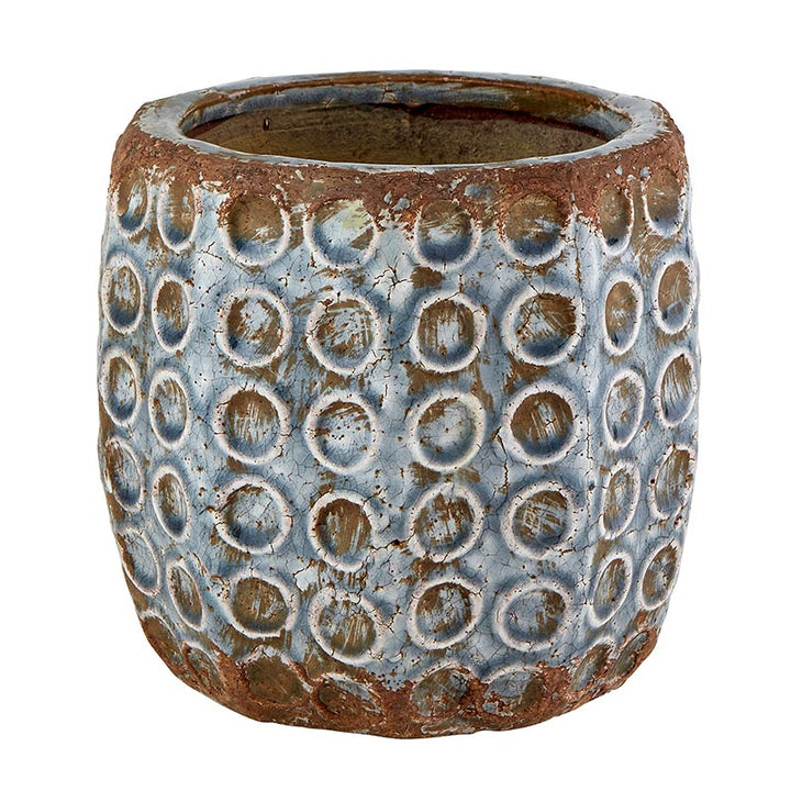 Blue Circles Pot - LGE