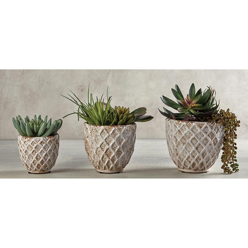 Diamond Pattern Pot - LGE