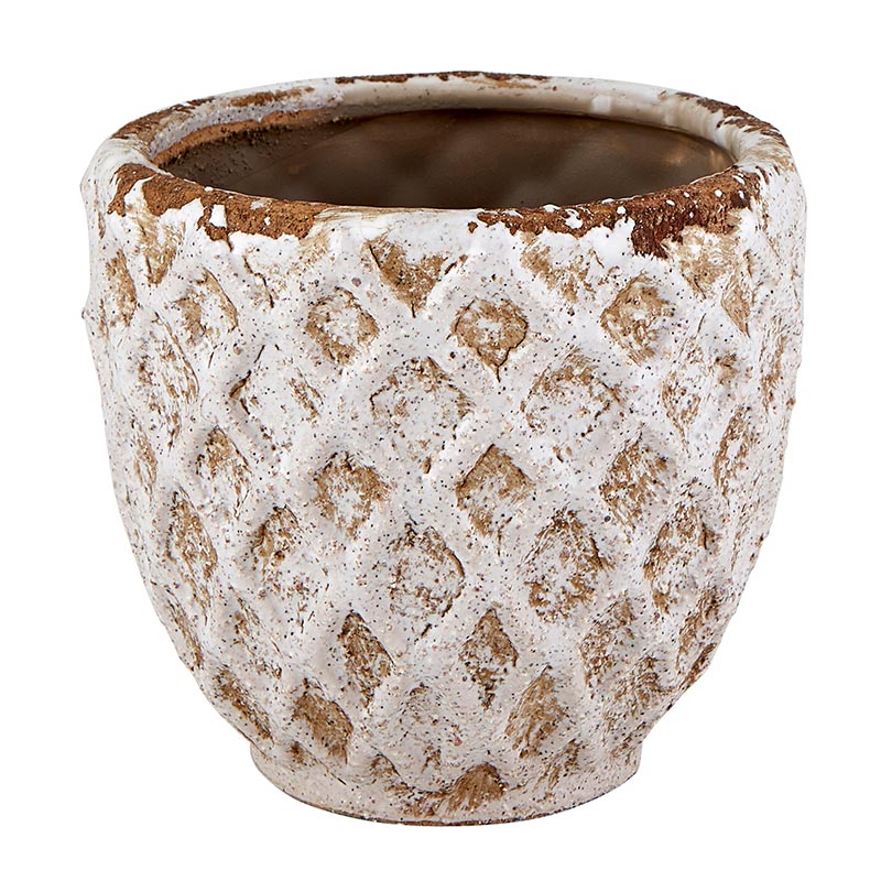 Diamond Pattern Pot - SML