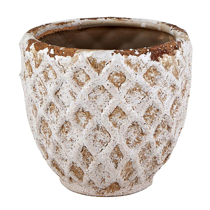 Diamond Pattern Pot - SML