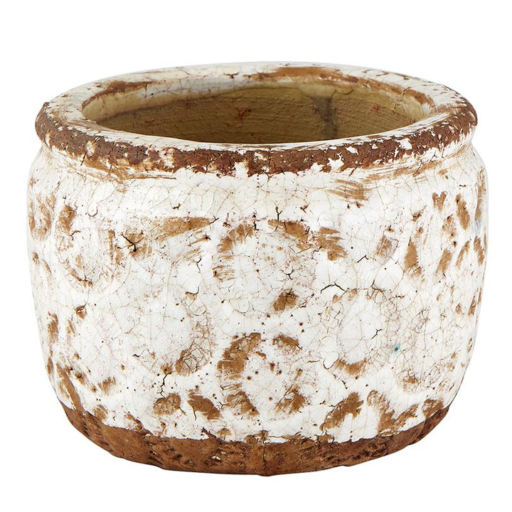 Vintage Cream Planter - SML