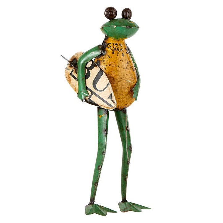 Iron Frog with Surfboard