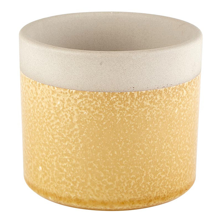 Yellow Two Tone Planter - LGE