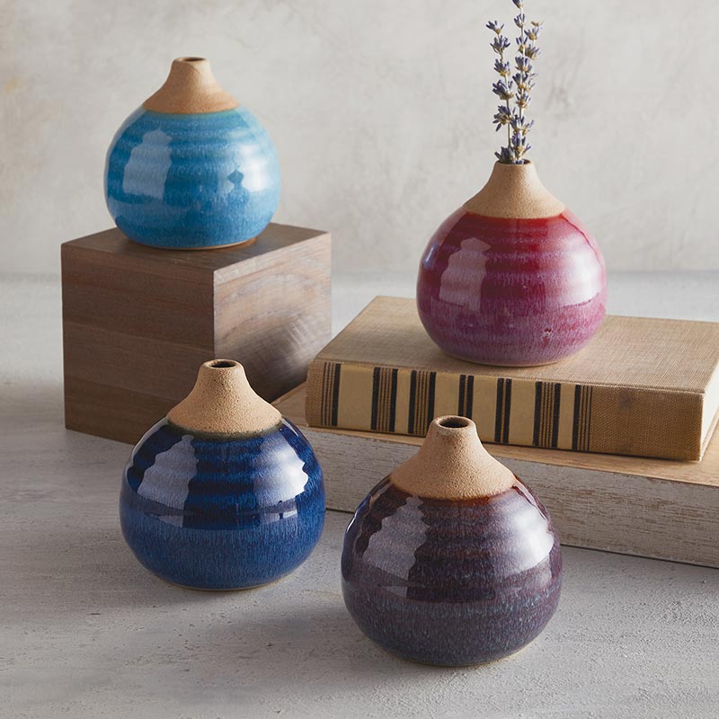 Bud Vase - Eggplant