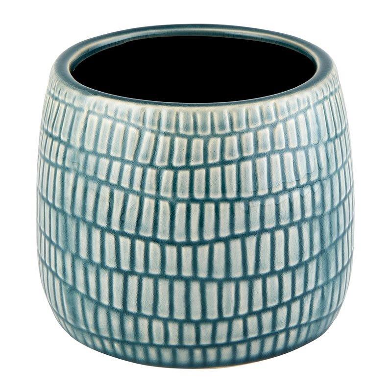Cream & Grey Planter -LGE