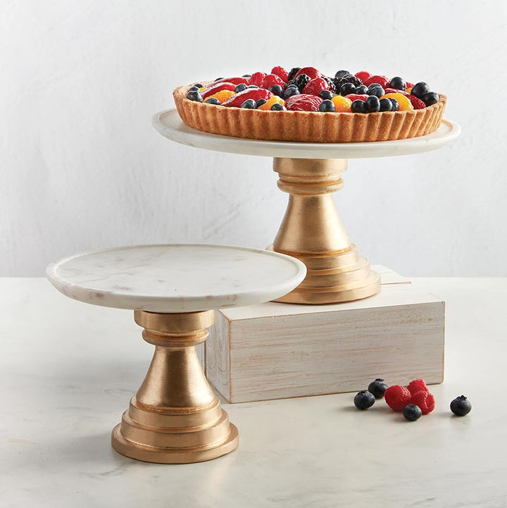 Marble Cake Stand - SML