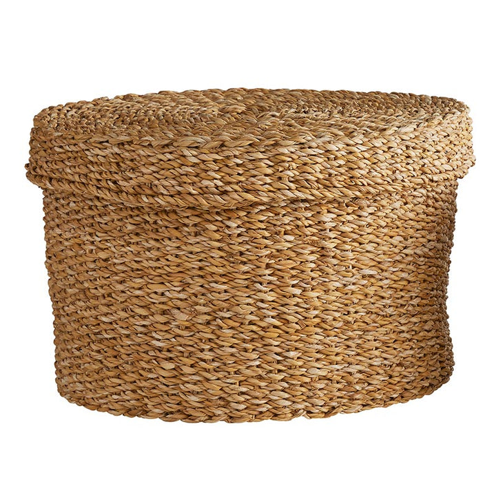 Seagrass Basket Set/3 with Lid