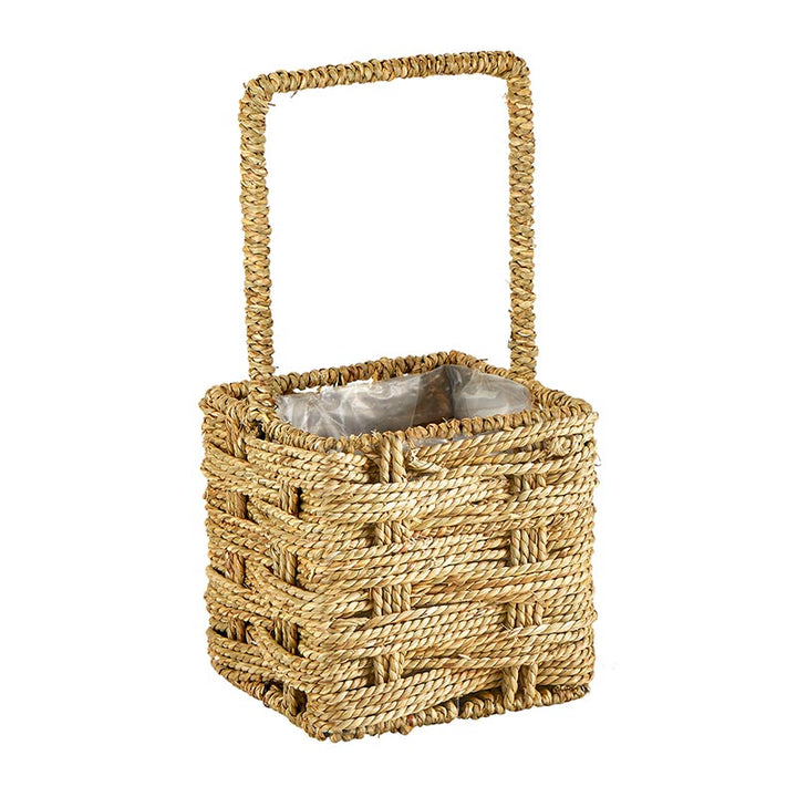Square Basket w/Handle