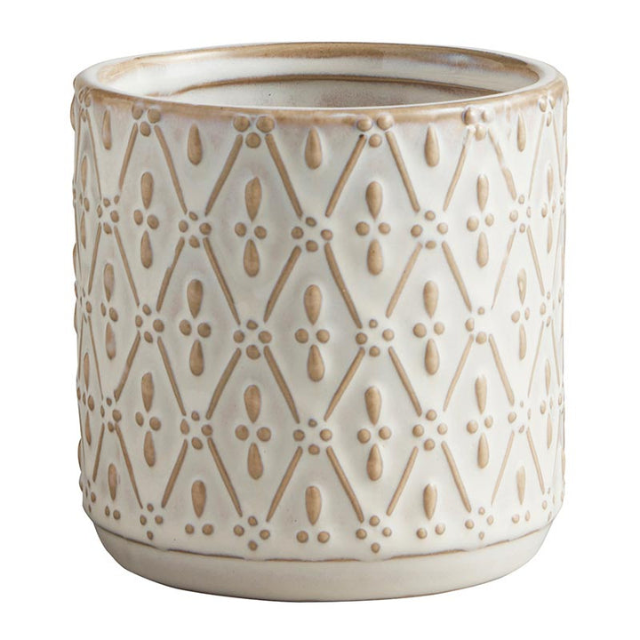 Pattern Embossed Pot - SML