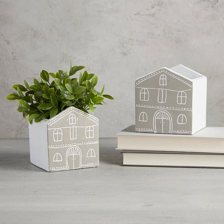 House Planter Grey - SML