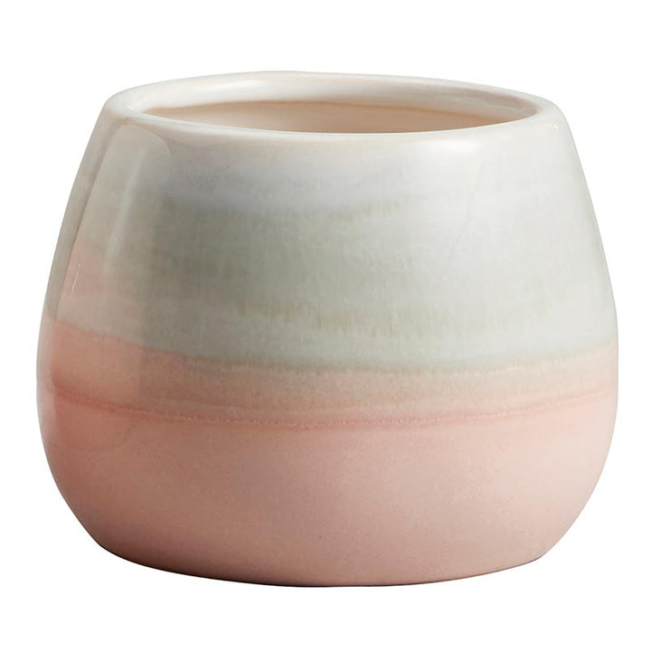 Pink Grey Pot - SML