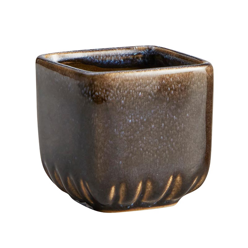 Navy Square Planter - SML
