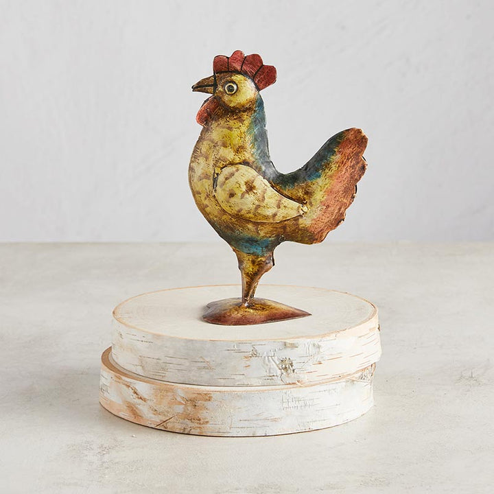 Metal Décor - Distressed Rooster