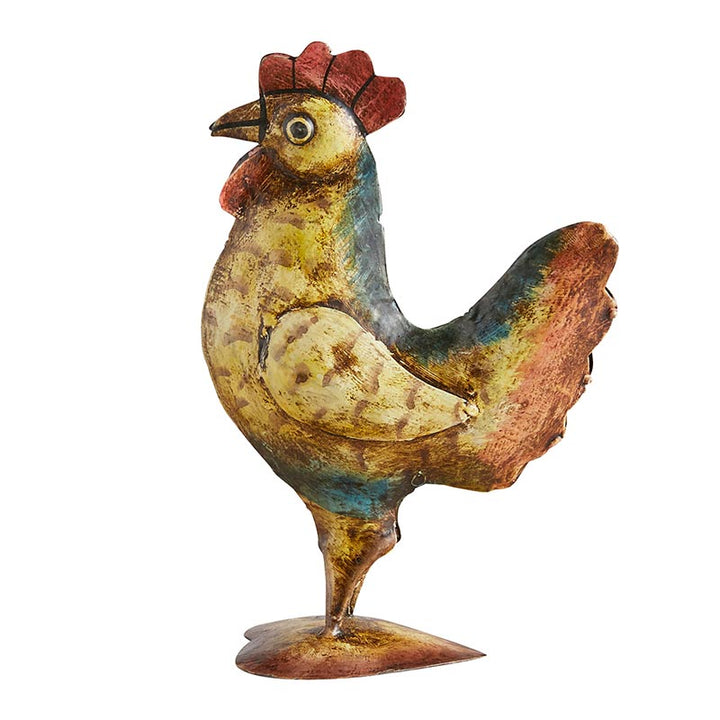 Metal Décor - Distressed Rooster