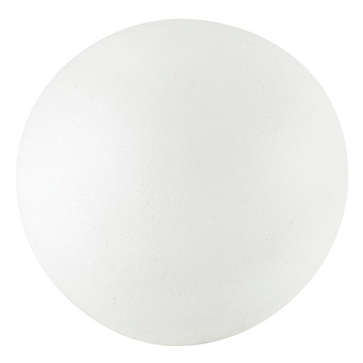Glass Décor Ball - Solid/ Matte White