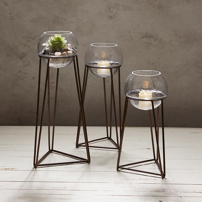 Geometric Candle Holder - LGE
