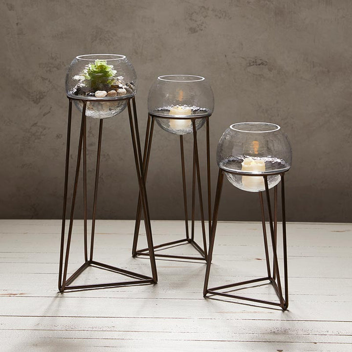 Geometric Candle Holder - LGE