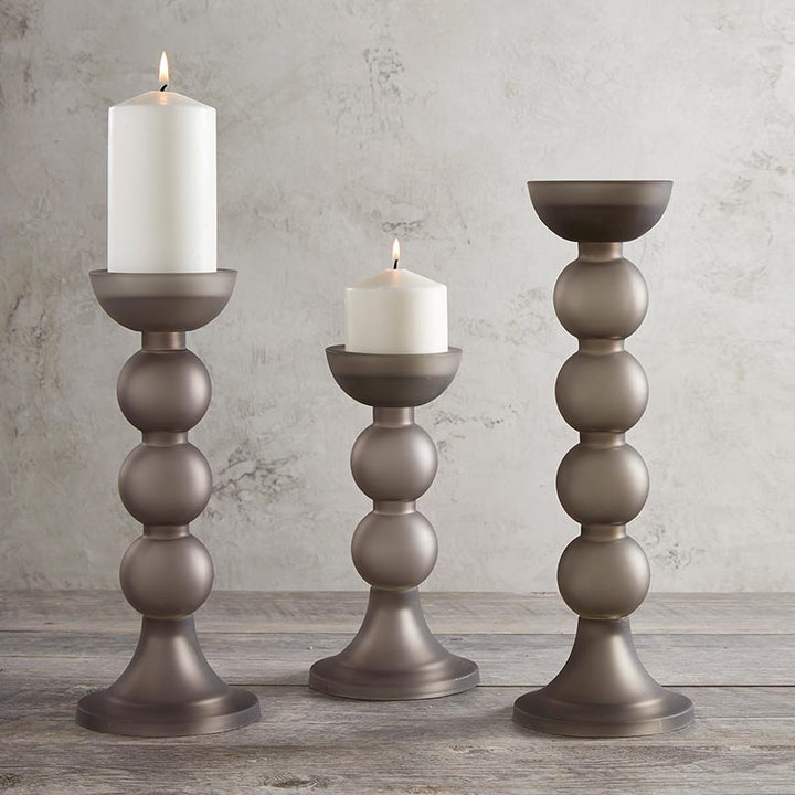 Matte Grey Ball Pillar - MED
