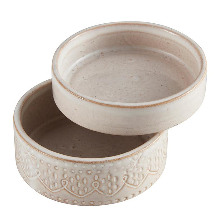 Stoneware Stackable Container